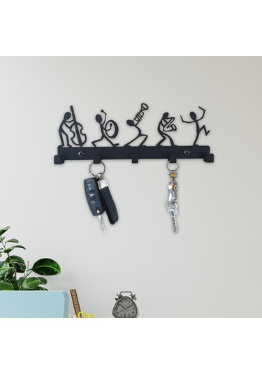 Suntek Elbise Anahtarları Çanta Stili B Kapı Kancası Üzerinde Askılı Ceket Kancası Çok Renkli