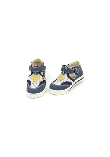 Şirin Bebe Şirinbebe 855 Erkek Bebek Sandalet Ayakkabı 03666 Mavi