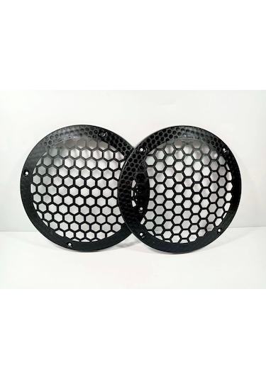 20cm Hoparlör Kapağı - Plastik Kaliteli Midrange Hoparlör Kapak 20cm - 2 Adet