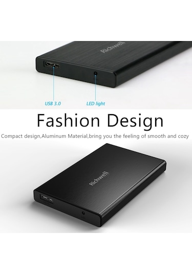 Sones Richwell Sata R23-sata-500gb 500gb 2,5 İnç Usb3.0 Arayüzlü Mobil Sabit Disk Sürücüsü