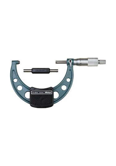 Mitutoyo 103-140-10 75-100mm Hafif Ve Atölye Tipi Dış Çap Mikrometre