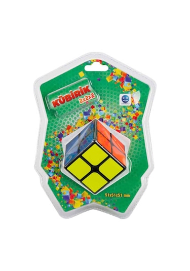 Sunman Kübirik 2X2 Zeka Küpü Rubik Magic Cube Sabır Küp 2'Li