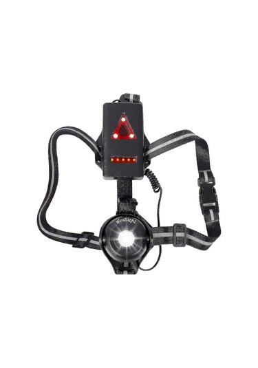 Usb Şarj Edilebilir Led Koşu Lambası - Su Geçirmez - 500 Lümen - Ayarlanabilir Aydınlatma Açısı - Koşu, Balıkçılık, Kamp Ve Benzeri Aktivitelerle Uyumlu Mükemmel Işık Çok Renkli