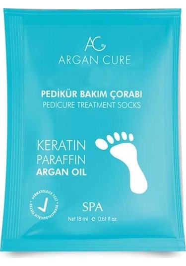 Argan Cure Pedikür Bakım Çorabı
