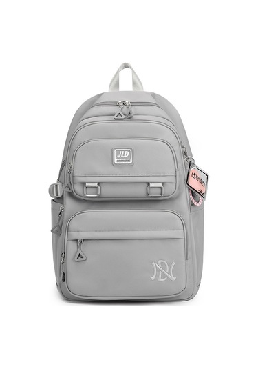 Globalpurchase Sırt Çantası Hafif Günlük Öğrenci Sırt Çantası - Gri Gri