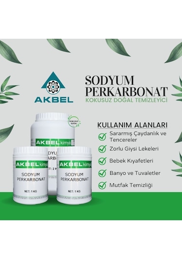 AKBEL SODYUM PERKARBONAT 2 KG