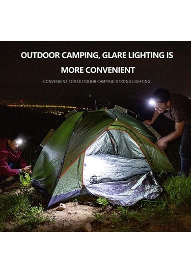 Novahub Led Far Dahili Pil Yüksek Kaliteli Xp-g Q5 Sensör Başkanı El Feneri Lambası Far Beyaz Lamba Kırmızı Yayan Renkli Işık Çok Renkli Çok Renkli