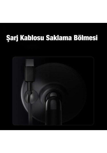 Baseus C01 Masaüstü Araç Torpido Üstü Manyetik Telefon Tutucu Stand Mor