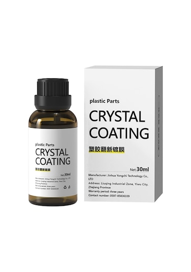 Sones Araba Kristal Kaplama Plastik Yenileme Sıvısı, Kapasite: 30ml