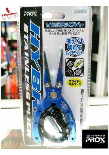 Prox Hybrid Stailess Pliers Hakla Açıcı ve Kesici Pense Large Mav