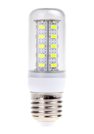 Shineyee E27 220v 13w Led Mısır Ampülü, 36 5730 Smd Beyaz Işık, 360 Açılı, 1400 Lümen, 6000-6500k Renk Sıcaklığı Beyaz
