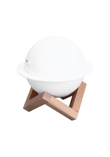 Xindoker 3d Ay 200ml Usb Nemlendirici: Ultrasonik Teknolojiyle Hava Temizleme, Aromaterapi Ve 3 Renkli Gece Lambası - Ev, Ofis, Araç İçin Sessiz Ve Güvenli