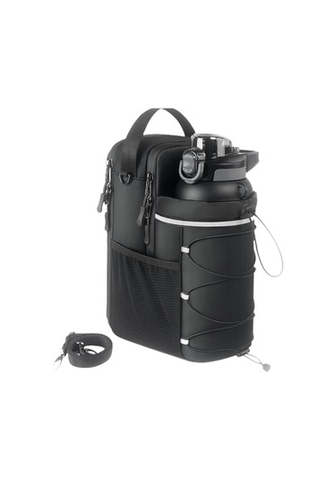 Suntek Erkekler Kadınlar Spor Salonu Saklama Çantası Binicilik Siyah