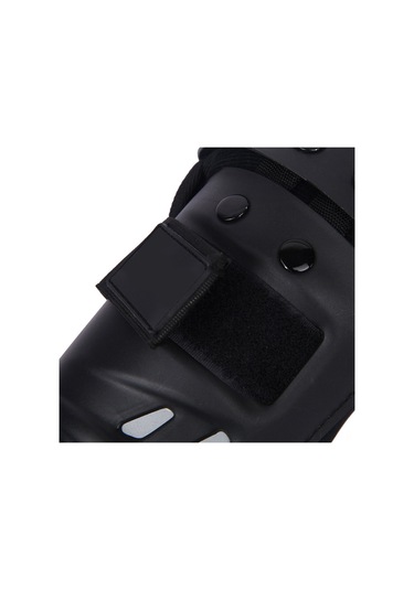 Yuntech01 Çocuklar İçin Motosiklet, Bisiklet, Kaykay Sporları İçin Darbe Emici, Deri Dostu Pe Kabuklu Diz Koruyucuları Nfs-412 Siyah Çok Renkli