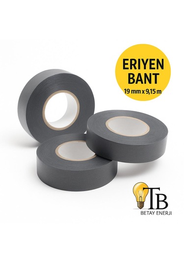 Betay Enerji 3 Lü Kendiliğinden Eriyen İzolasyon Bandı 3 Adet