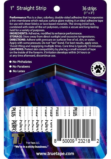 True Tape Performance Plus Protez Saç Bandı 36 Adet Düz