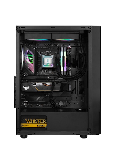 Bitfenix Proton 4 120mm Frgb Fan 600w 80 Plus Temper Cam Gaming Oyuncu Kasası