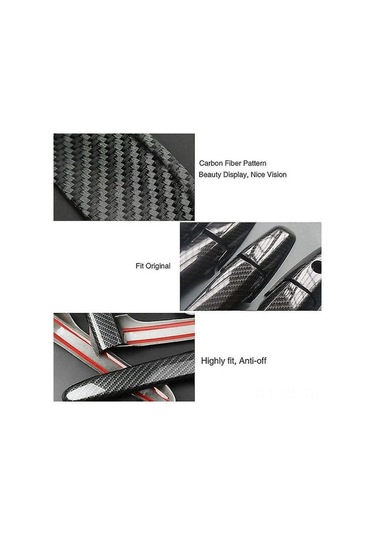 Artfulabode Honda Civic 06-11 09-15 Pilot Lif Kolu Karbon Kapı Kapağı Seti