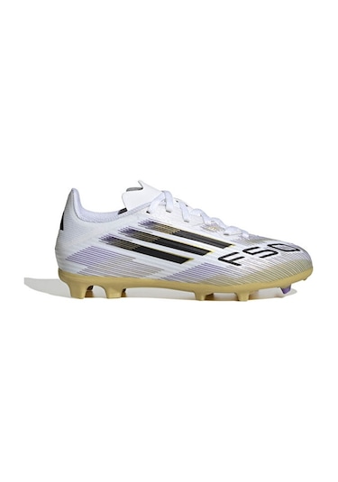 Adidas F50 League Fg/mg J Çocuk Çoklu Çim Zemin Kramponu Jh7745 Beyaz Beyaz