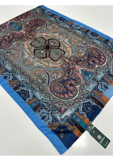 Bonjela Soft Pamuklu Şal Etro Desen Lbs1708-41740 Çok Renkli