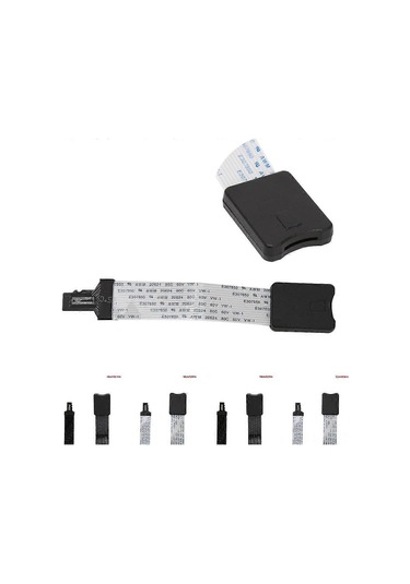 Teltree Gps Navigatör İçin 15cm Siyah Ffc Tf-microsd Kart Uzatma Kablosu - Veri Transferi Ve Bağlantı Güvenliği Sağlar