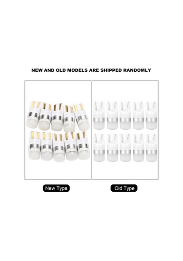 Shineyee 12v 2835 Smg T10 Araba Led Ampulü - Süper Parlak, Enerji Tasarruflu, Kolay Kurulum - Plaka, Geri Vazgeçme, Yan, Fren Ve Durma Işıkları İçin 10 Adet