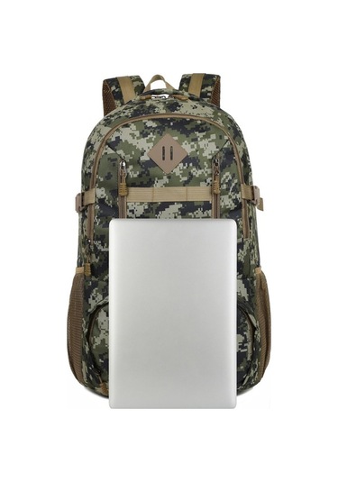 Besthome1 Kahverengi Macera Çantası - Geniş Hacimli, Bölmeyle Düzenli Haki