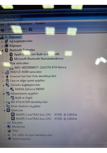 Macbook A1278 P7350 4gb 250gb 13" Windows Yüklü 2. El Laptop