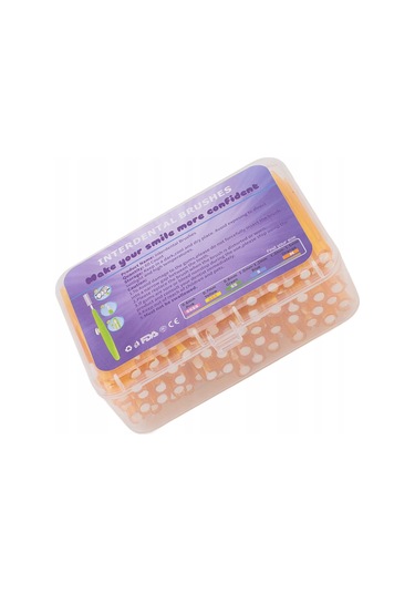 Hangfox 60 Adet Turuncu Teleskopik Diş Arası Fırça - Zr-7966 Modeli, Yumuşak Tüylerle Diş Aralıklarını Ve Protezleri Temizler, Ağız Sağlığı İçin Kolay Kullanım