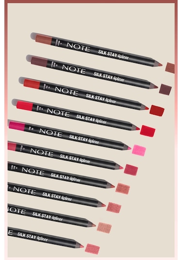 Note Cosmetics Silk Stay Lipliner Suya Dayanıklı İpeksi Dudak Kalemi - 03 Soft Bloom - Nude