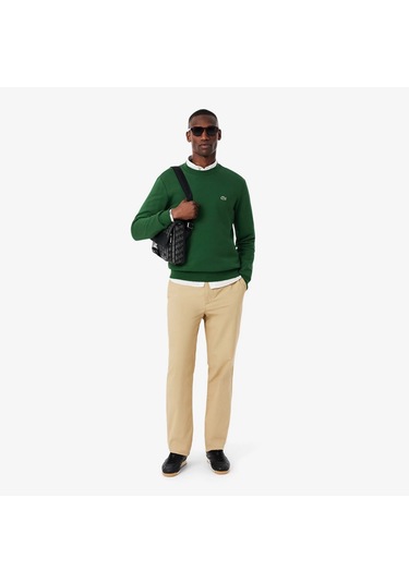 Lacoste Sh9608 Erkek Sweatshirt Yeşil