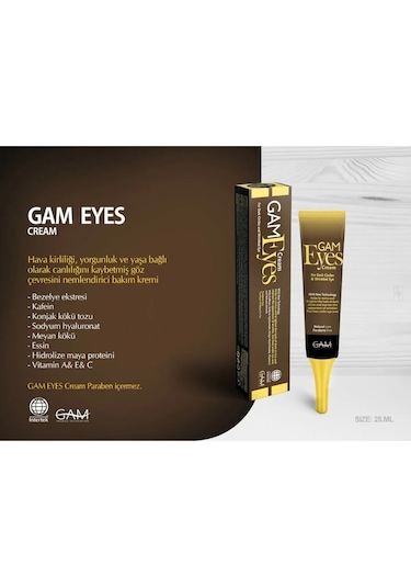 Gam Eyes Göz Altı Morluk Kremi 25 ML