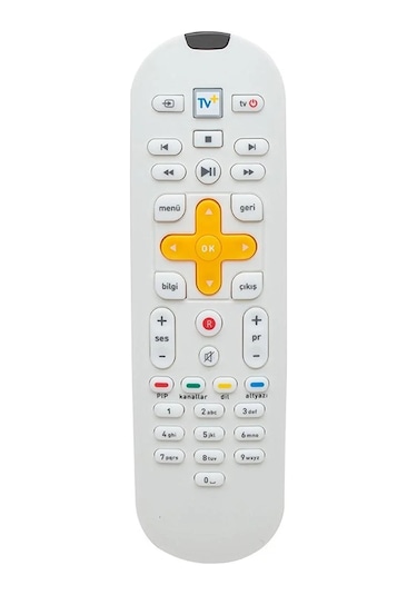 Tv Kumanda Turkcell Tv+ Plus Klavyesiz R Tuşlu Rm-l356