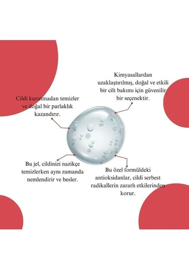 Vi&op Cosmetics Gilaburu Yağı Özlü Yüz Temizleme Jeli