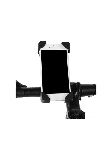 Vkemall Scooter Telefon Tutucu - 360 Derece Döner, Sabit Kilitleme, Kauçuk Yastık, Bisiklet/motosiklet Uyumlu, Abs Plastik
