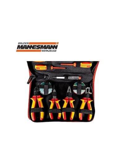 Mannesmann 11214 Vde İzoleli Tornavida Pense Seti, 14 Parça