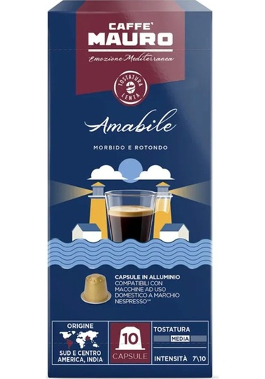 Caffe Mauro Amabile Nespresso Kapsül Kahve 10 Kapsul Kapsül Kahve