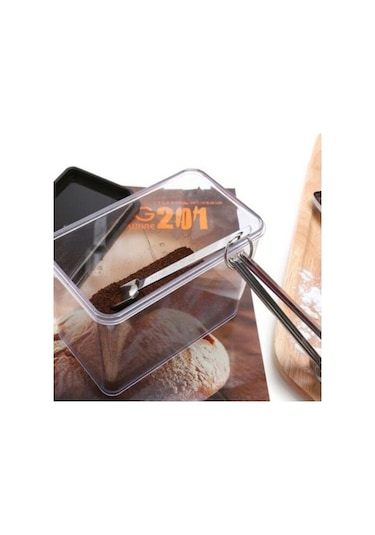 Pazly 6 Adet Paslanmaz Çelik Terazi Ölçme Kare Baharat Kaşık Kepçe Pişirme Araçları Diğer