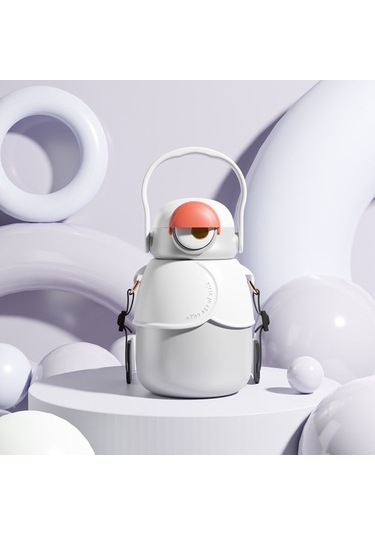 Clothing Finds Büyük Kapasiteli 316 Paslanmaz Çelik Termos Kupa 3zhx0u Beyaz