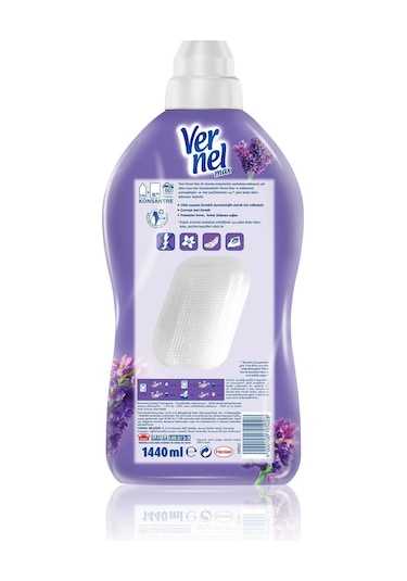 Vernel Max Taze Lavanta Çamaşır Yumuşatıcısı 2 x 1440 ML