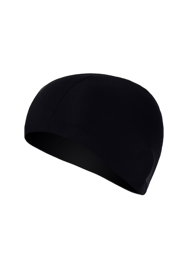 Sones Unisex Spandex Nefes Alabilir Yüzme Bonesi Siyah