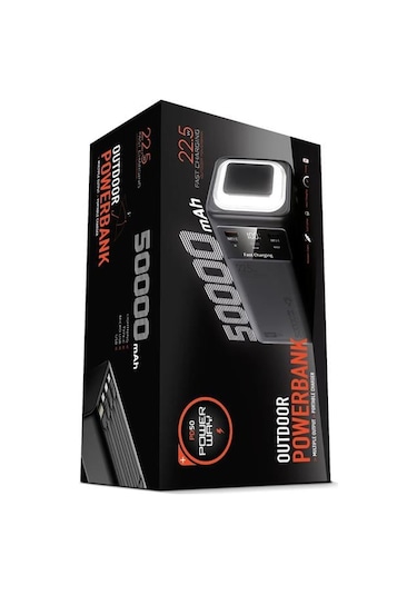Powerway Pd50 50.000mah 22.5w Süper Hızlı Şarjlı Powerbank