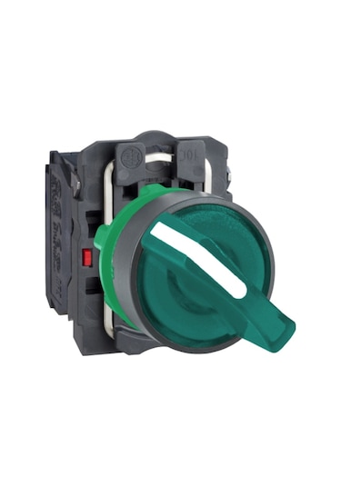 Schneider Xb5ak123m5  Yeşil Işıklı Mandal Buton  1na-1nk  0-1 Aç- N11.1116