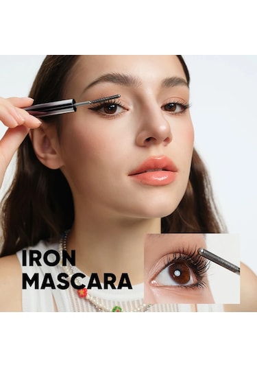 Judydoll Demir Maskara 2g, Su Geçirmez, Uzatma Ve Kıvırma, Güçlü, Tanımlanmış Curly Black Dark Topaz