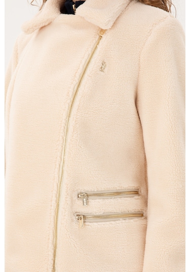 U.s. Polo Assn. Kadın Ekru Deri Mont-kaban 50297227-vr019 Ecru