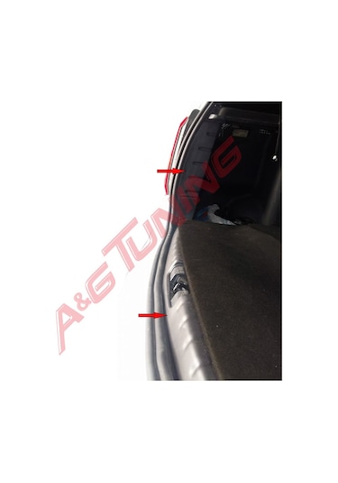 Dacia Duster Bagaj Eşiği Koruması 2010-2017 Arası 3 Parça N11.7395