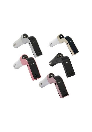 Flybuy Serbest Mp3 Gül G7 Fm Eller Çalar Bluetooth Araba Altın Av