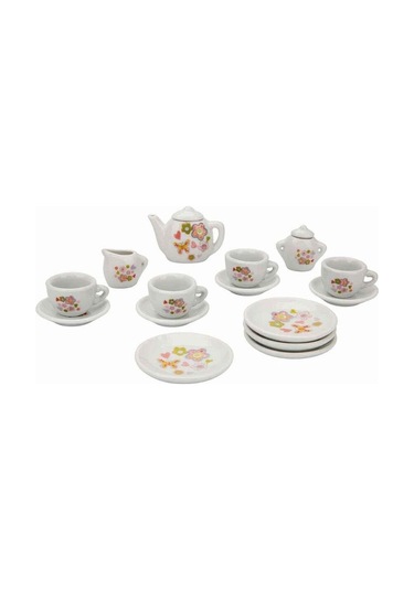 2168 Çay Seti 17 Prç Pors 4a Pembe