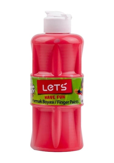 Lets Parmak Boyası 250 Ml Kırmızı L 5604