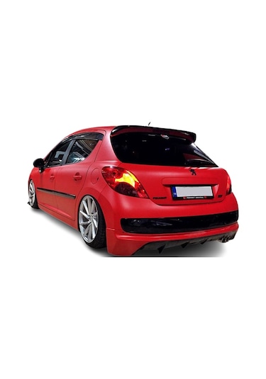 Peugeot 207 2006-2012 Arka Tampon Eki Plastik